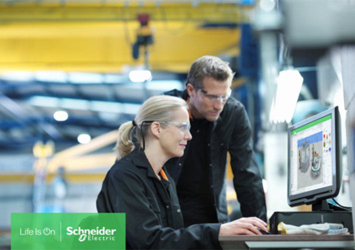 foto noticia Schneider Electric lanza una nueva solución de software de gemelo digital.

